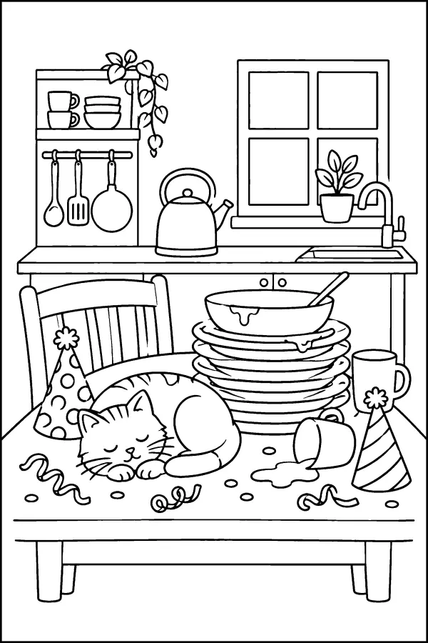 Morning After Kitchen