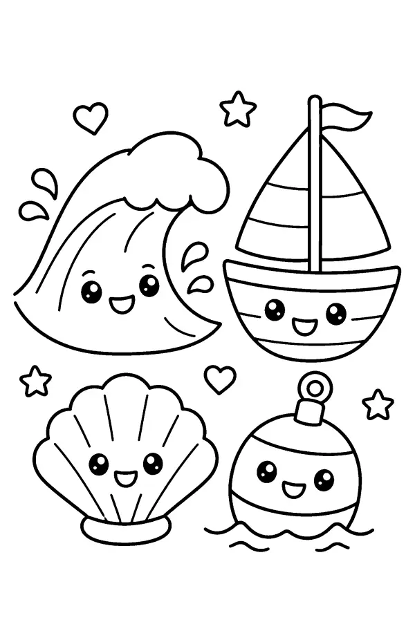 Four Ocean Friends