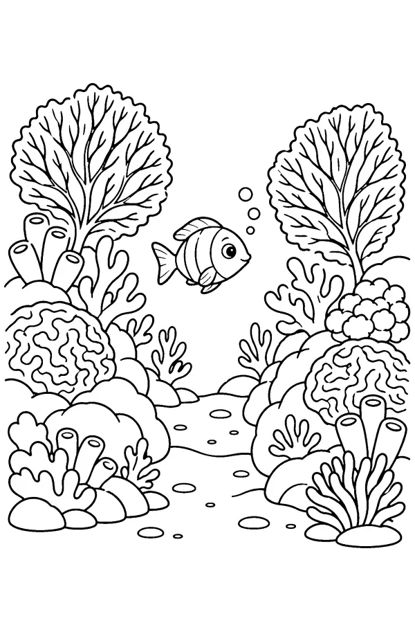 Reef Path Fish