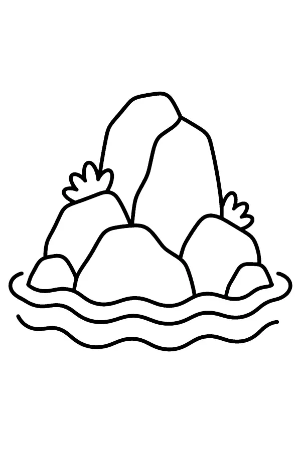 Rocky Wave Islet