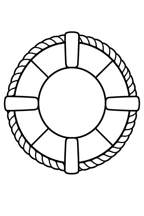 Rope Bound Life Ring