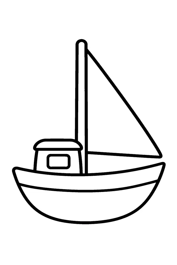 Simple Sailboat