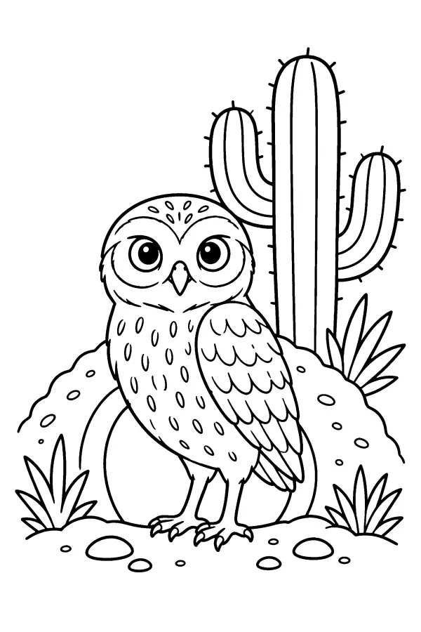 Desert Owl Burrow