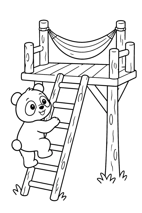 Panda At The Platform