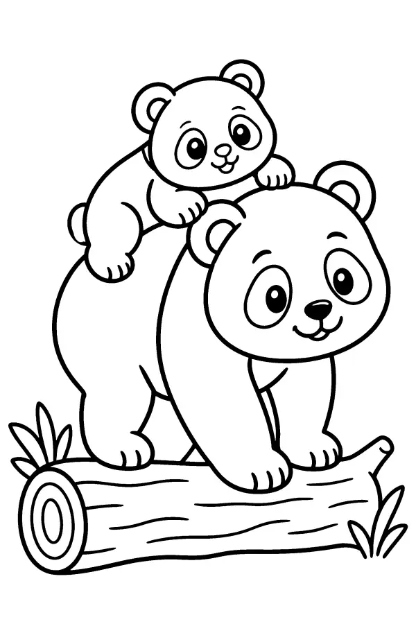 Panda Log Ride