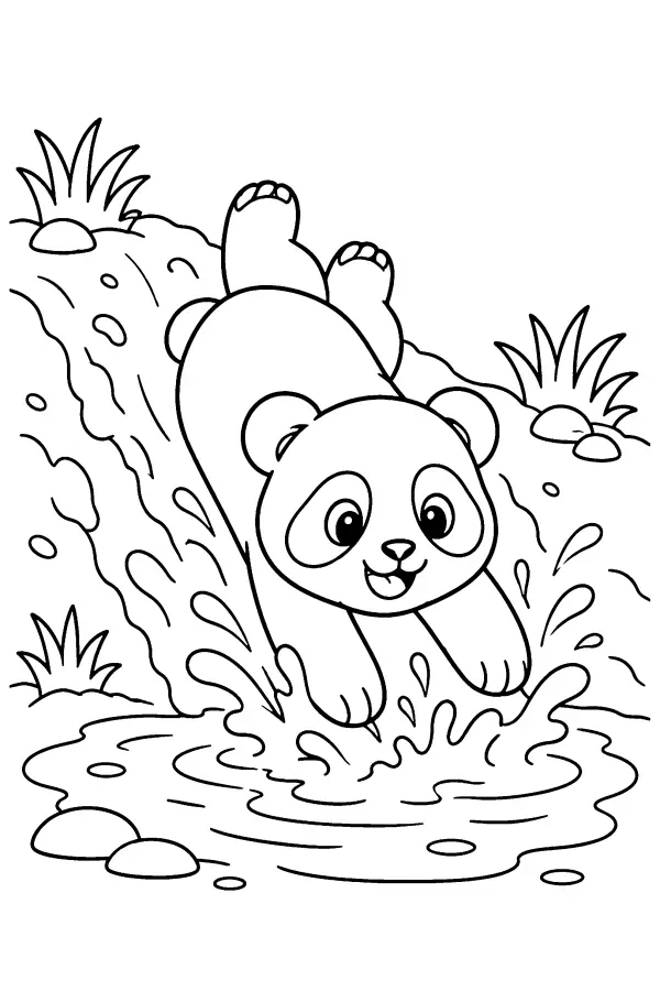 Panda Mud Slide