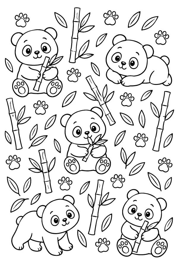 Panda Pattern Parade