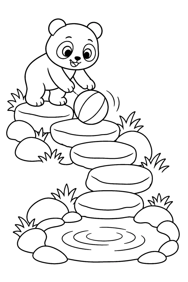 Panda Stone Path