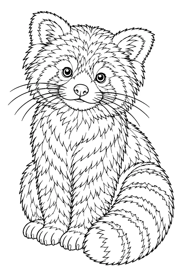Red Panda Portrait
