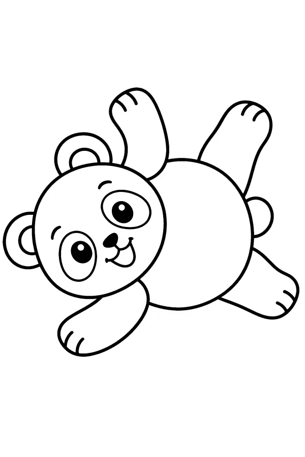 Rolling Panda Cub