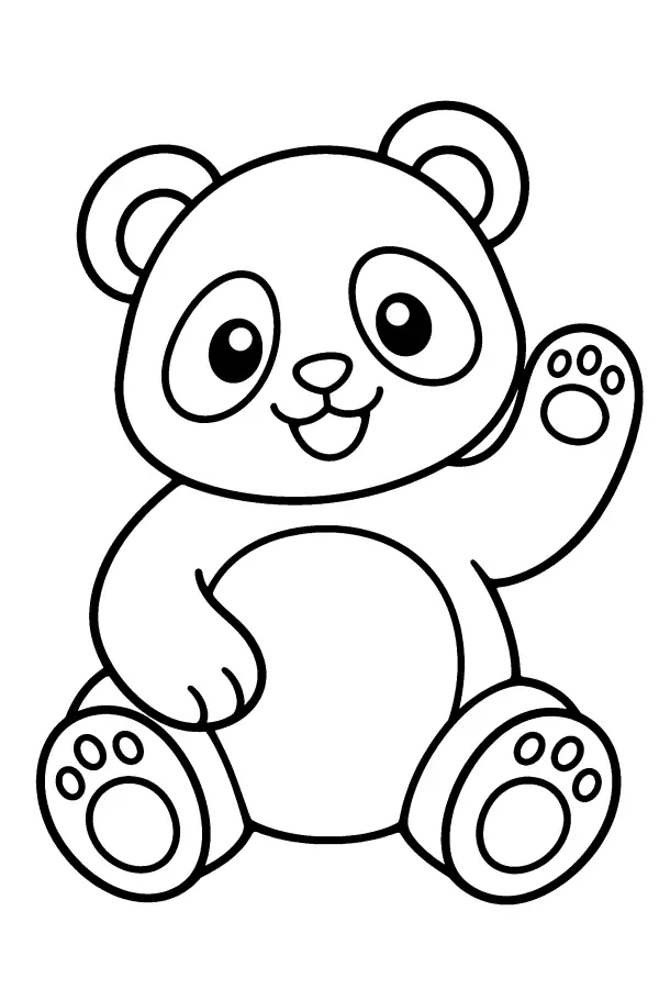 Waving Panda