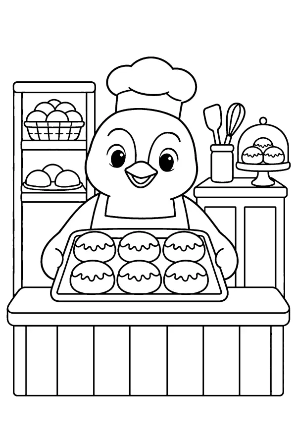 Penguin Bakery Counter