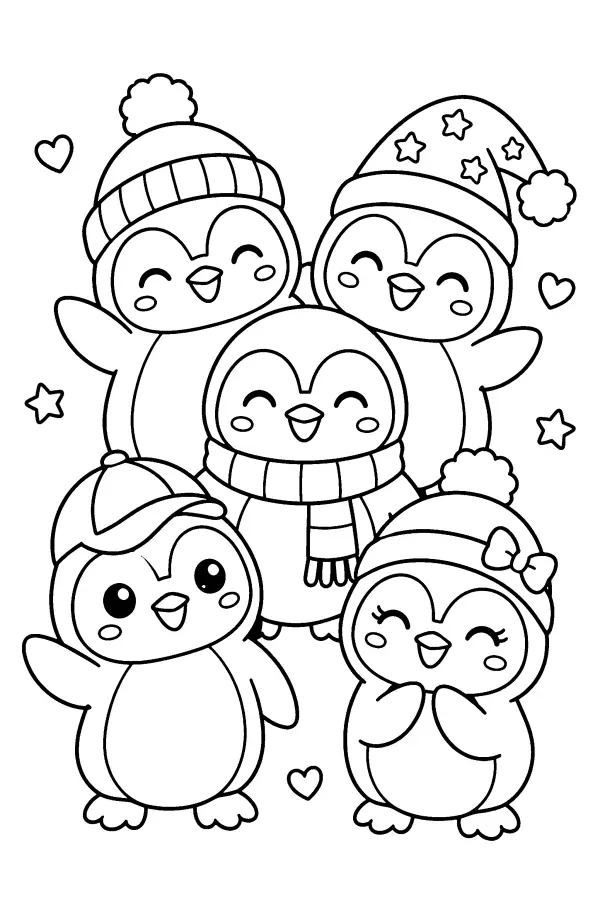Penguin Hat Party