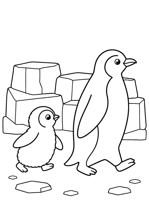 Penguin Ice Blocks
