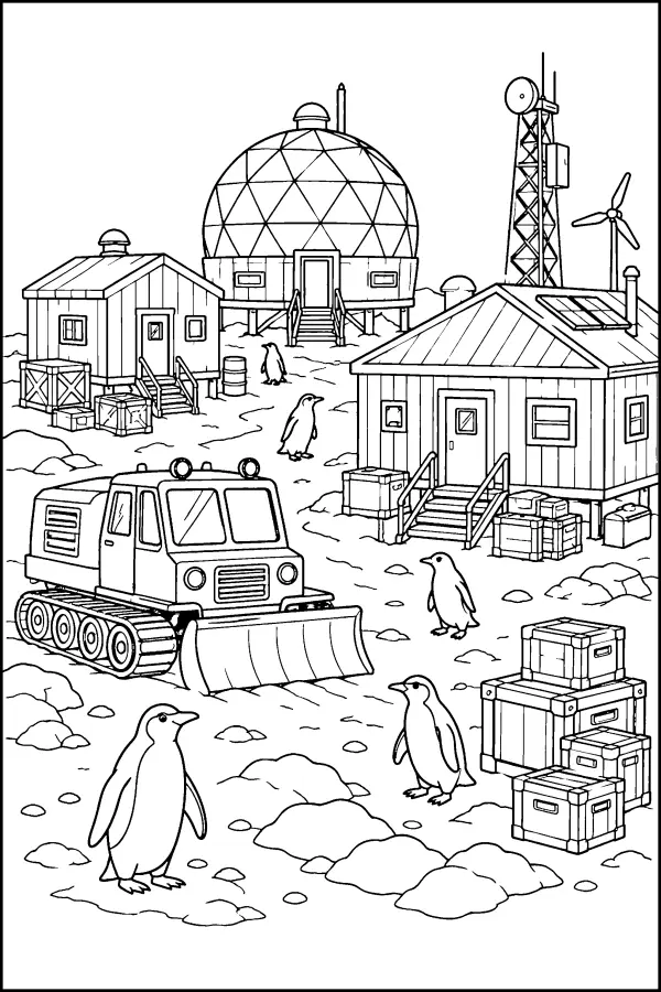 Polar Research Outpost