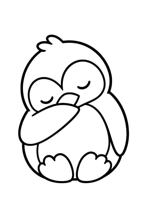 Sleeping Penguin