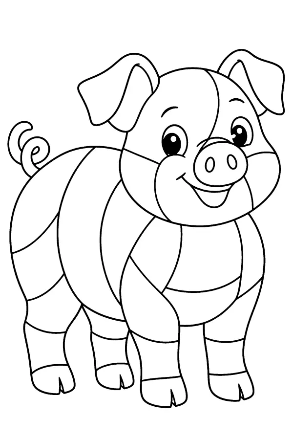 Patterned Pig