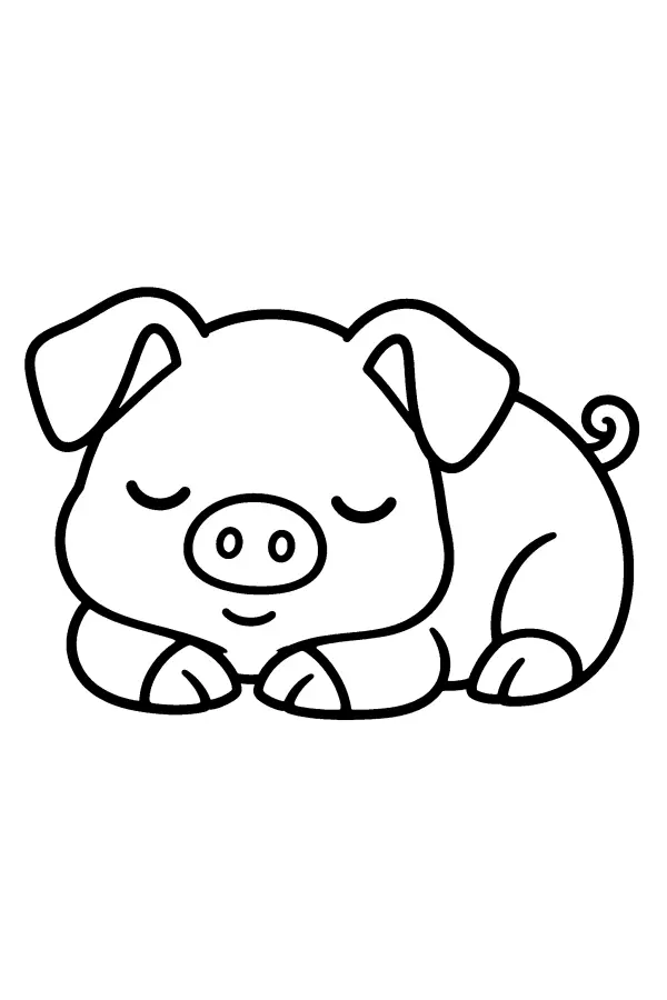 Sleeping Pig