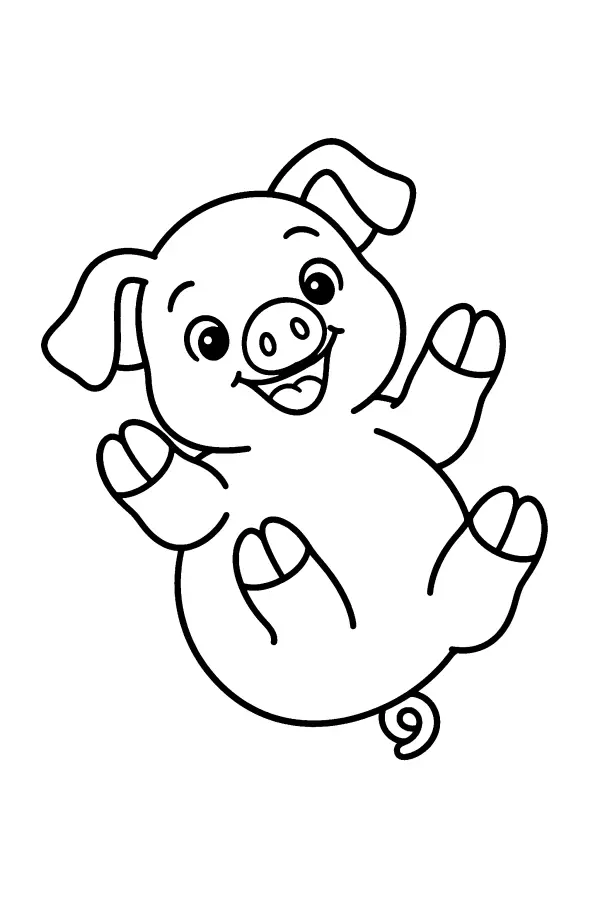 Upside Down Pig