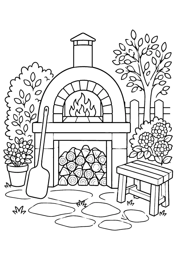 Garden Brick Oven