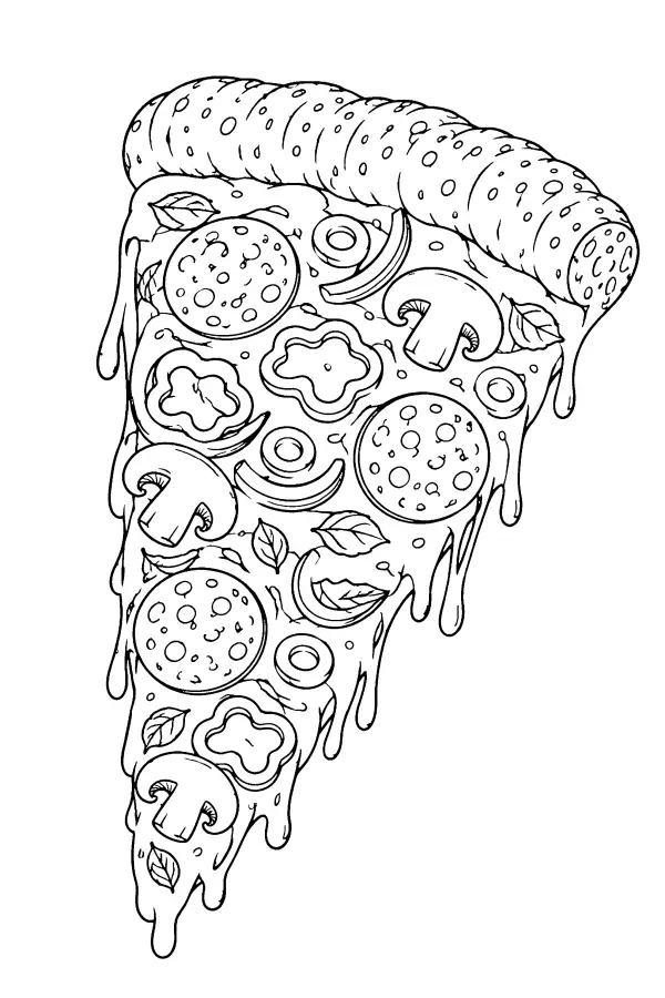 Loaded Pizza Slice