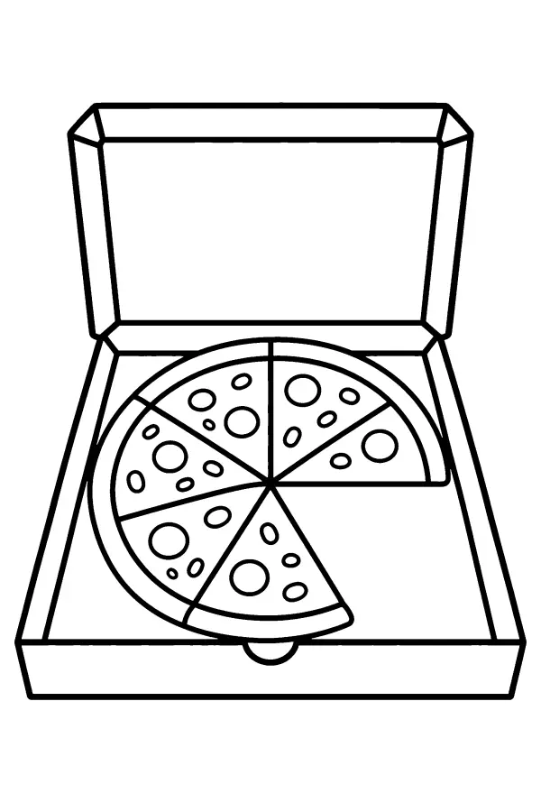 Open Pizza Box
