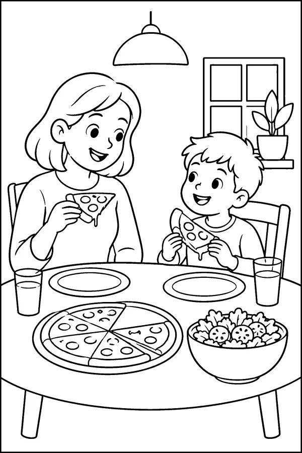 Pizza Dinner Together