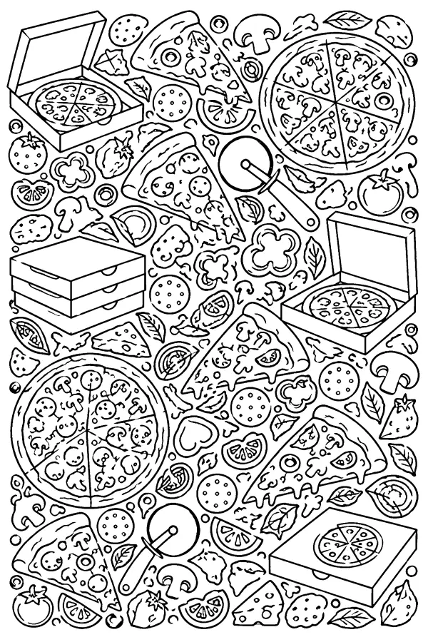 Pizza Doodle Spread