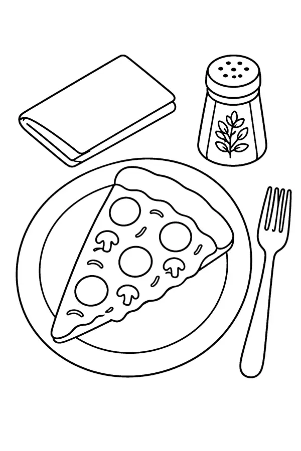 Pizza Slice Setting