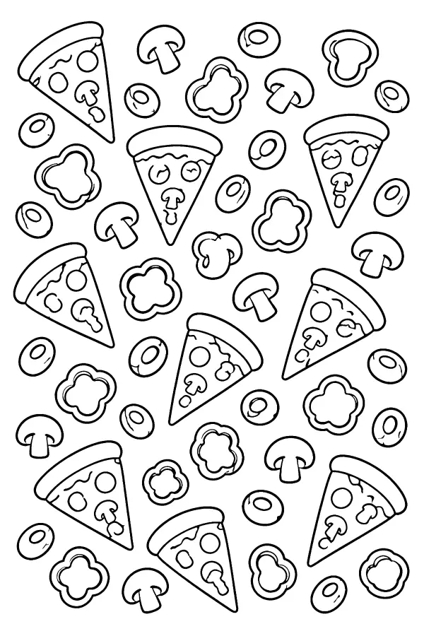 Pizza Topping Pattern