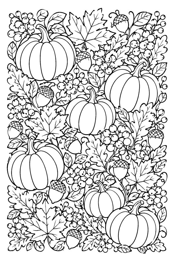Autumn Harvest Pattern