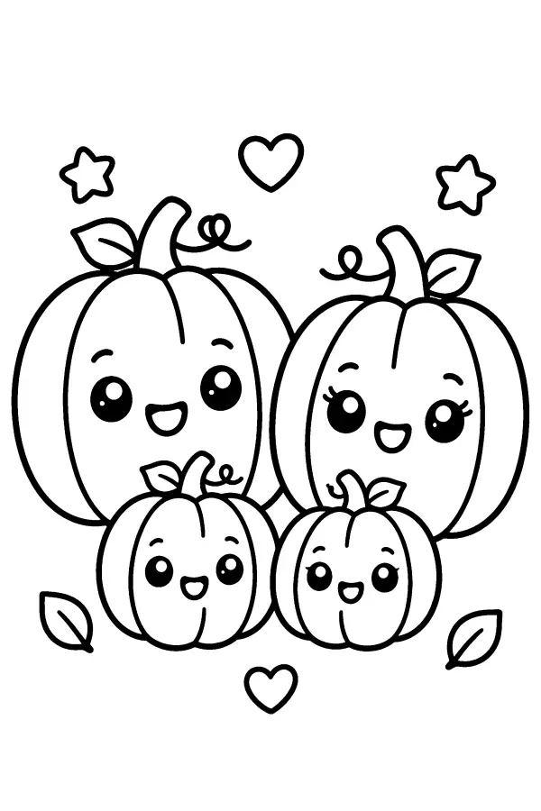 Pumpkin Family Portrait