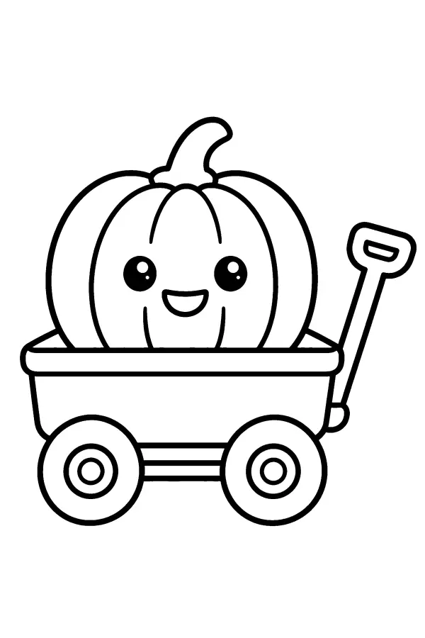 Pumpkin in a Wagon