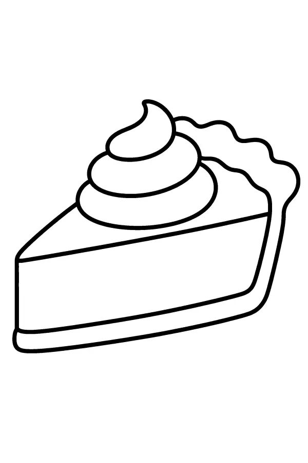 Pumpkin Pie Slice
