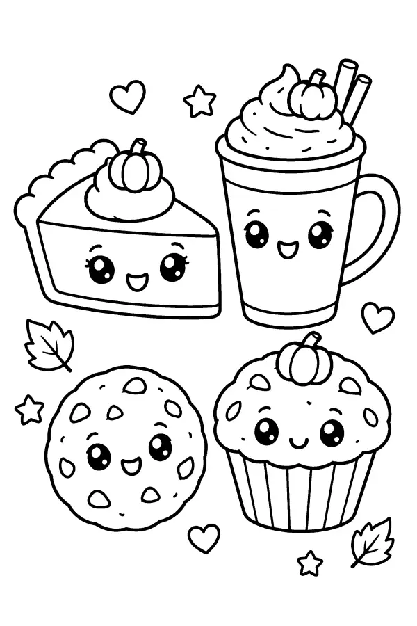 Pumpkin Treats With Faces