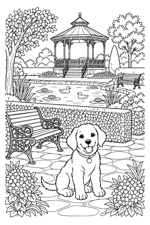 Park Pavilion Puppy