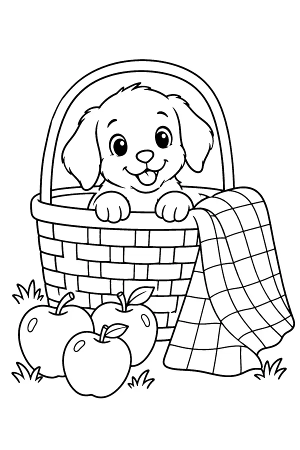 Picnic Basket Pup