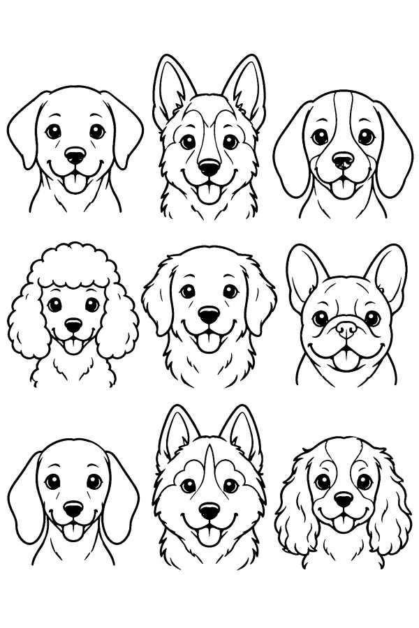 Puppy Head Grid