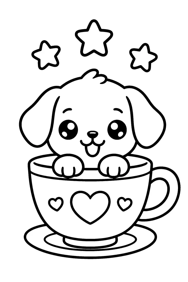 Puppy In A Teacup