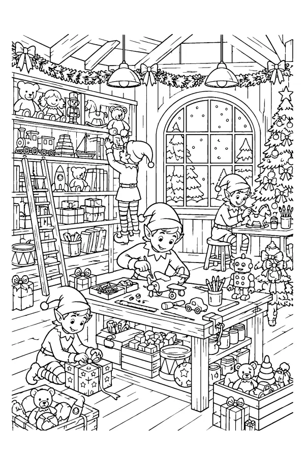 Elf Toy Workshop