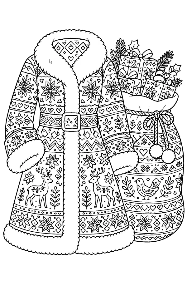 Nordic Santa Coat