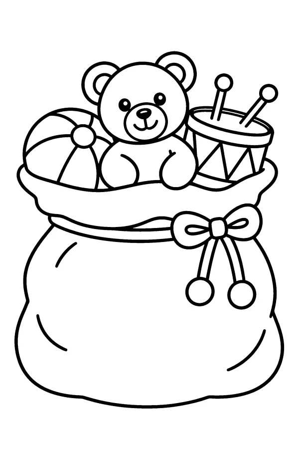 Santa Sack of Toys