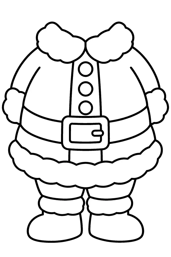 Santa Suit Front