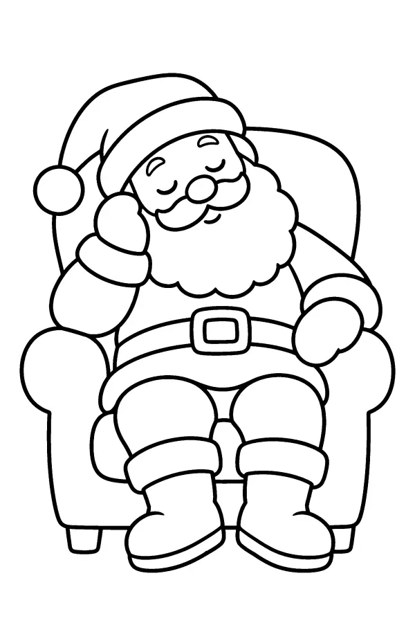 Sleeping Santa