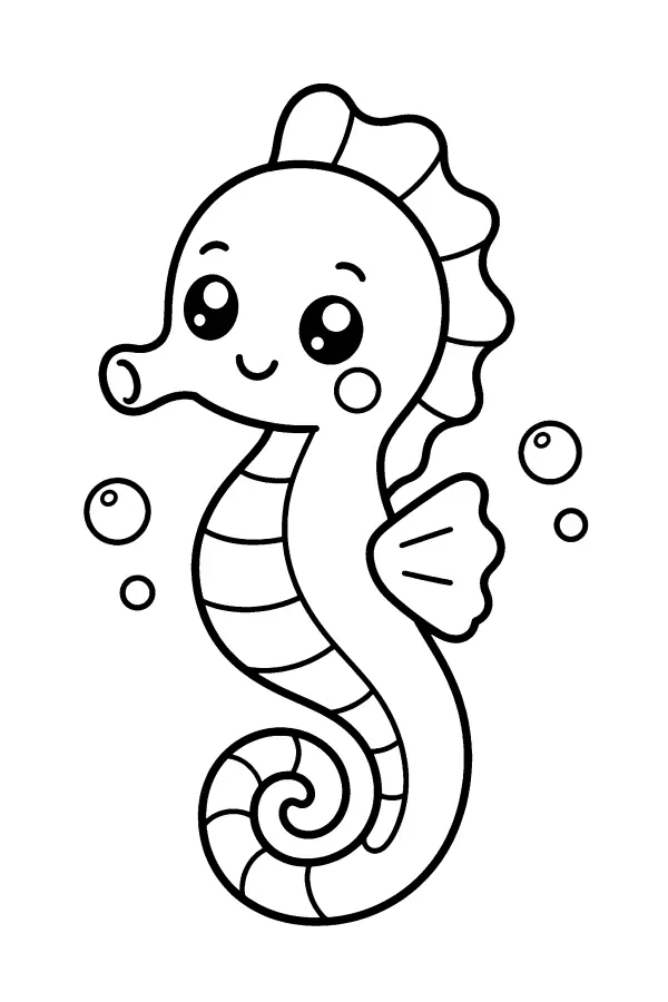 Happy Seahorse