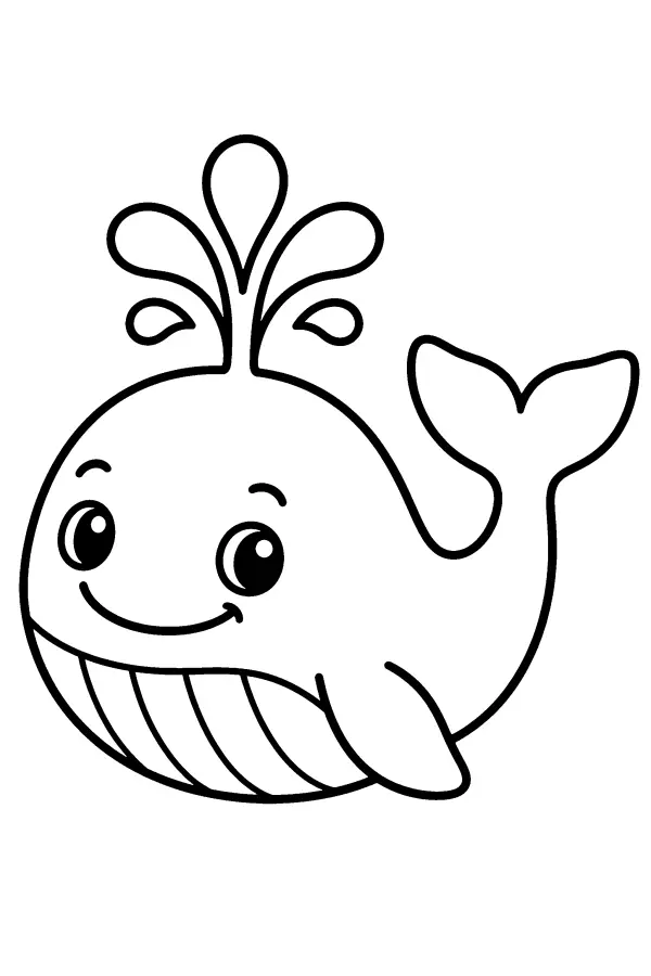 Happy Whale Splash