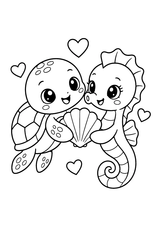Kawaii Shell Friends