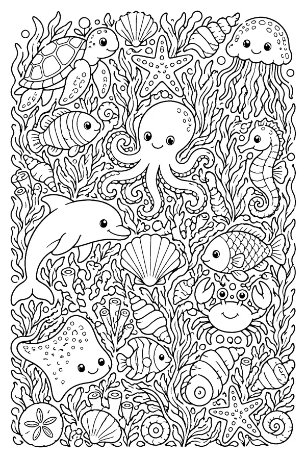 Ocean Creature Garden