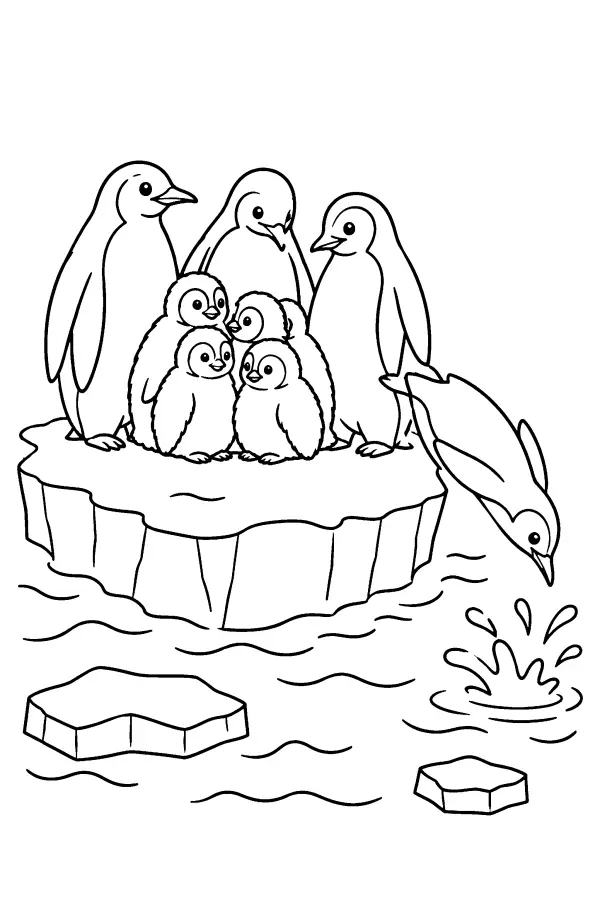 Penguins On Ice