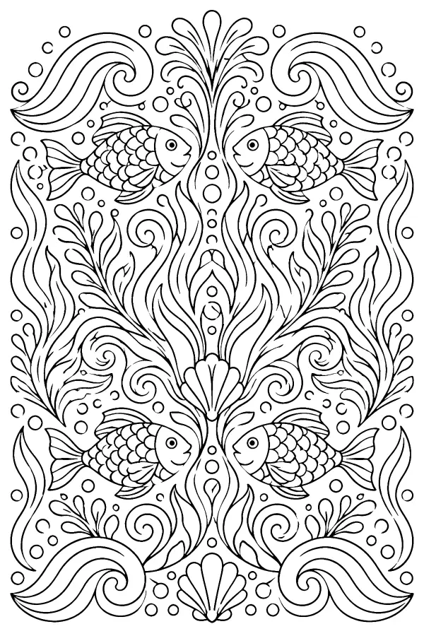 Symmetric Sea Scrolls